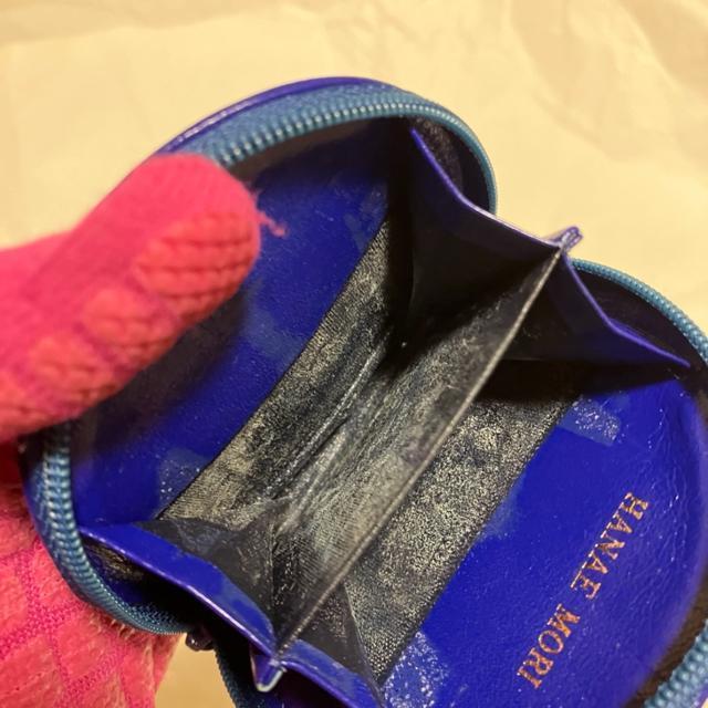 【HANAE MORI / ハナエモリ】 レザー / コインケース / 青 < ブランド 【HANAE MORI / ハナエモリ】 レザー / コインケース / 青 < ブランドの