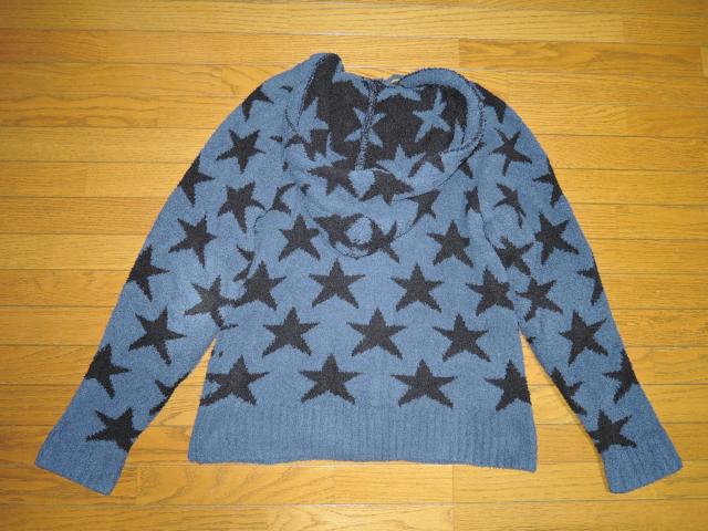 M THANK YOU FRIENDS エム スター柄 モコモコ ジップ パーカー S ポリエステル ☆★星 HOODIE TMT < ブランド M THANK YOU FRIENDS エム スター柄 モコモコ ジップ パーカー S ポリエステル ☆★星 HOODIE TMT < ブランドの