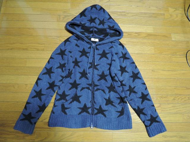 M THANK YOU FRIENDS エム スター柄 モコモコ ジップ パーカー S ポリエステル ☆★星 HOODIE TMT < ブランド M THANK YOU FRIENDS エム スター柄 モコモコ ジップ パーカー S ポリエステル ☆★星 HOODIE TMT < ブランドの