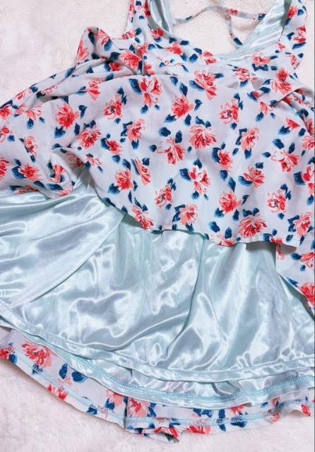 *ミニワンピース//花柄//裏地光沢サテン* < 女性ファッション *ミニワンピース//花柄//裏地光沢サテン* < 女性ファッションの