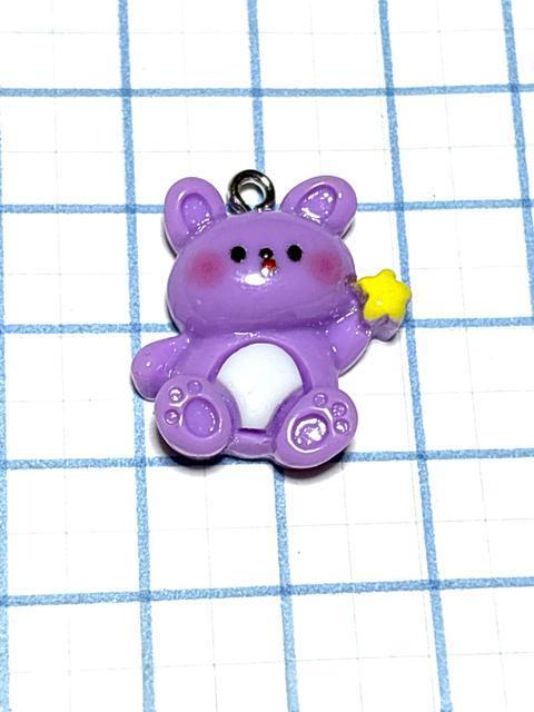 1256 紫ウサギ アニマルシリーズ 樹脂パーツ アクセサリーチャーム 動物 キャラクター うさぎ 兎 < ペット/手芸/園芸 1256 紫ウサギ アニマルシリーズ 樹脂パーツ アクセサリーチャーム 動物 キャラクター うさぎ 兎 < ペット/手芸/園芸の