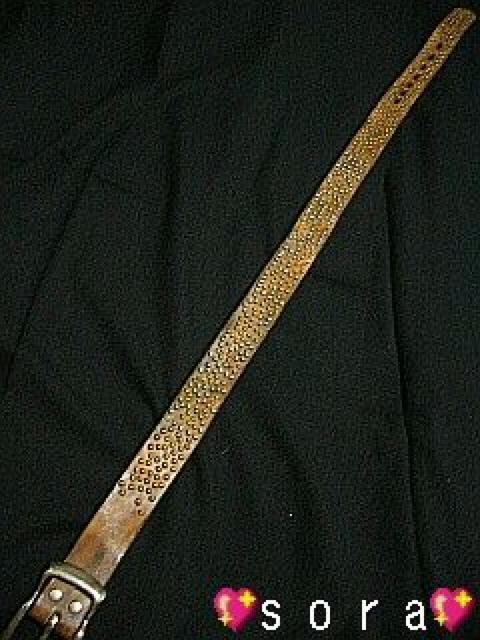 【DAYS OF FREEDOM/デイズオブフリーダム】牛革 スタッズベルト < 男性ファッション 【DAYS OF FREEDOM/デイズオブフリーダム】牛革 スタッズベルト < 男性ファッションの