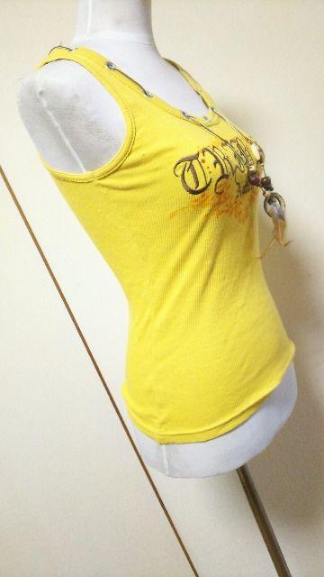 刺繍ロゴタンク★アクセ付き★M < 女性ファッション  刺繍ロゴタンク★アクセ付き★M < 女性ファッションの