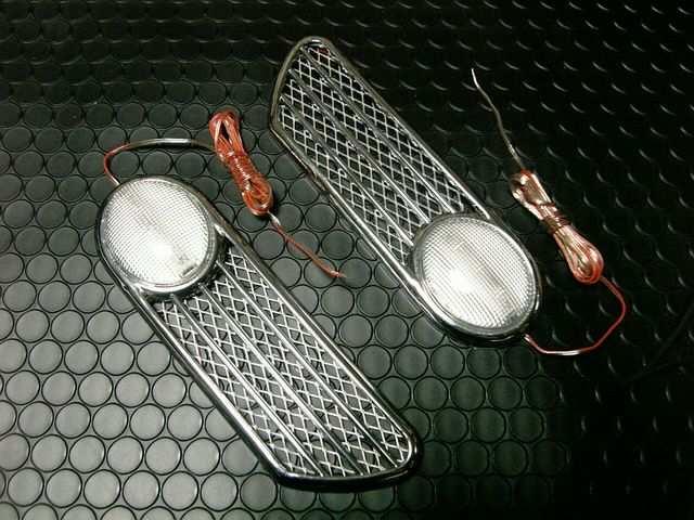 大人気汎用ダミーエアダクトtype4オレンジLED付き < 自動車/バイク 大人気汎用ダミーエアダクトtype4オレンジLED付き < 自動車/バイク