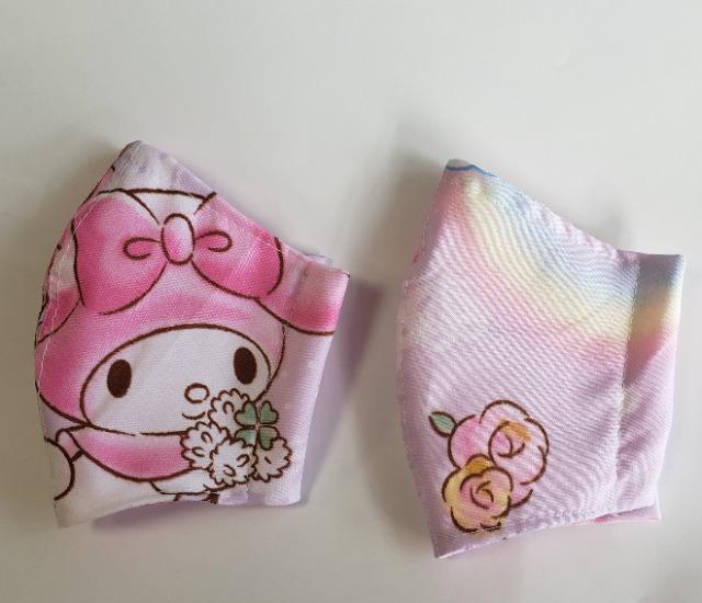 S72 【本日限定】超レア柄 ★ マイメロ 立体マスク 2枚set(*^^*)ハンドメイド < 女性ファッション  S72 【本日限定】超レア柄 ★ マイメロ 立体マスク 2枚set(*^^*)ハンドメイド < 女性ファッションの