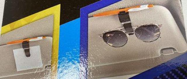 サングラス&カード&ペンホルダーミニ サンバイザーに装着 < 自動車/バイク サングラス&カード&ペンホルダーミニ サンバイザーに装着 < 自動車/バイク