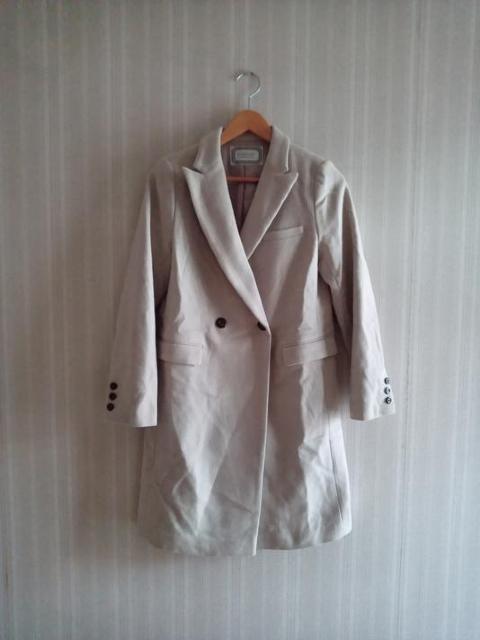 パリゴ PARIGOT◆ベージュ チェスターロング コート ダブル Mサイズ < 女性ファッション  パリゴ PARIGOT◆ベージュ チェスターロング コート ダブル Mサイズ  < 女性ファッションの