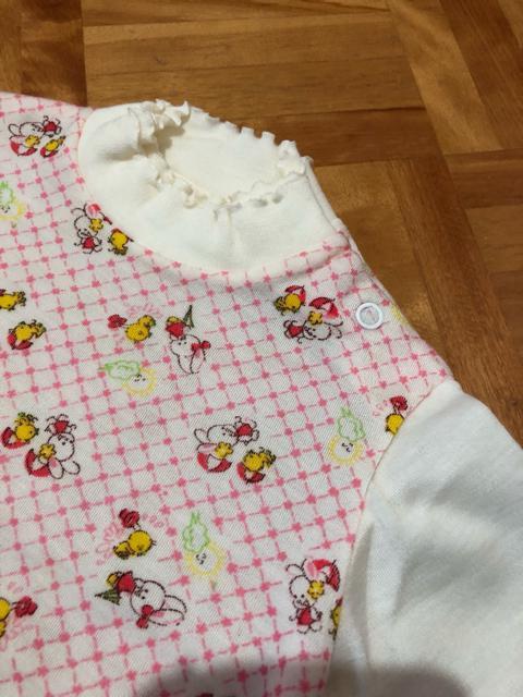 昭和レトロ 日本製 薄手トレーナー メロウフリル < キッズ/ベビー 昭和レトロ 日本製 薄手トレーナー メロウフリル < キッズ/ベビーの