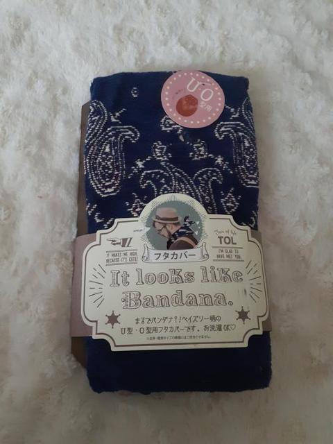 新品■U型 O型兼用 トイレ バンダナ柄フタカバー タオル地 OKATO◆ネイビー < インテリア/ライフ 新品■U型 O型兼用 トイレ バンダナ柄フタカバー タオル地 OKATO◆ネイビー < インテリア/ライフの