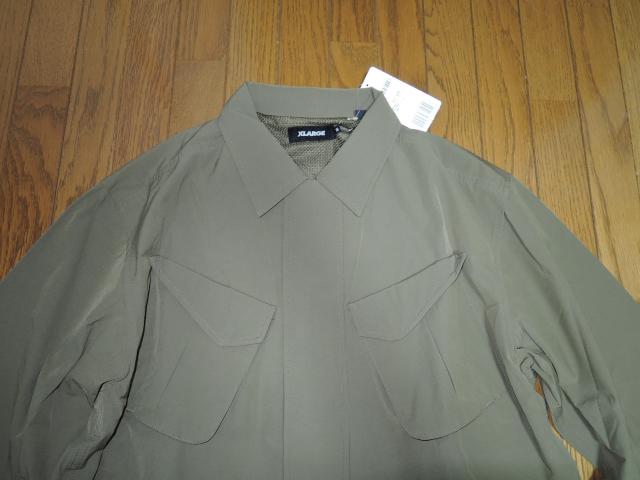 新品 X-LARGE エクストララージ ミリタリー ナイロン ジャケット M 裏地メッシュ ZIPPED MIL JACKET < ブランド  新品 X-LARGE エクストララージ ミリタリー ナイロン ジャケット M 裏地メッシュ ZIPPED MIL JACKET < ブランドの