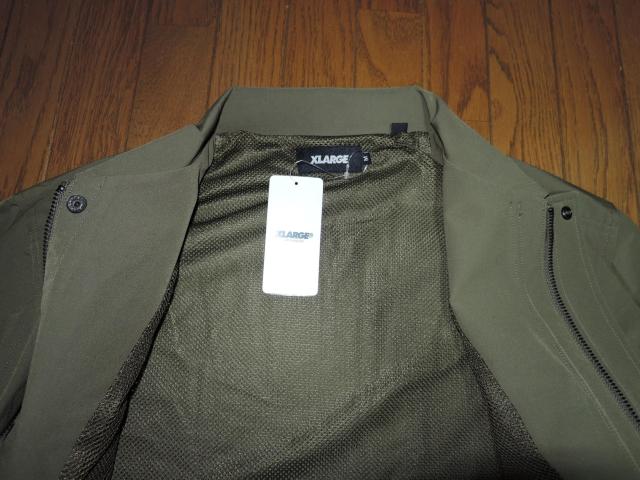 新品 X-LARGE エクストララージ ミリタリー ナイロン ジャケット M 裏地メッシュ ZIPPED MIL JACKET < ブランド  新品 X-LARGE エクストララージ ミリタリー ナイロン ジャケット M 裏地メッシュ ZIPPED MIL JACKET < ブランドの