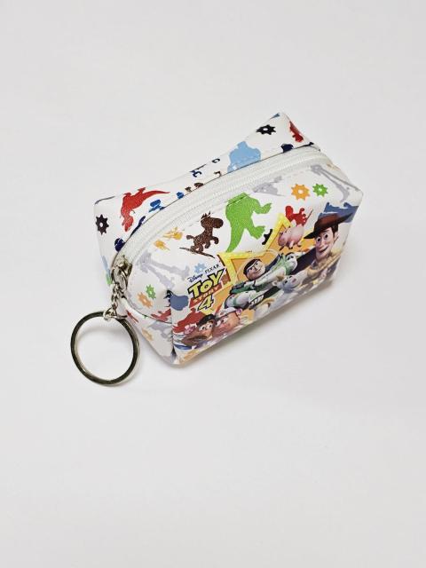 DISNEY  トイストーリー カラフル ポーチ 白 キーホルダー < アニメ/コミック/キャラクター  DISNEY  トイストーリー カラフル ポーチ 白 キーホルダー < アニメ/コミック/キャラクターの