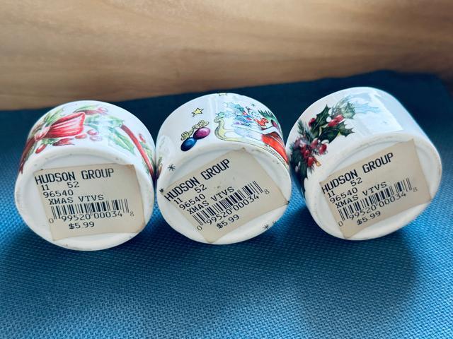 HUDSON GROUP XMAS VTVS クリスマスキャンドルホルダー3個 < インテリア/ライフ  HUDSON GROUP XMAS VTVS クリスマスキャンドルホルダー3個 < インテリア/ライフの