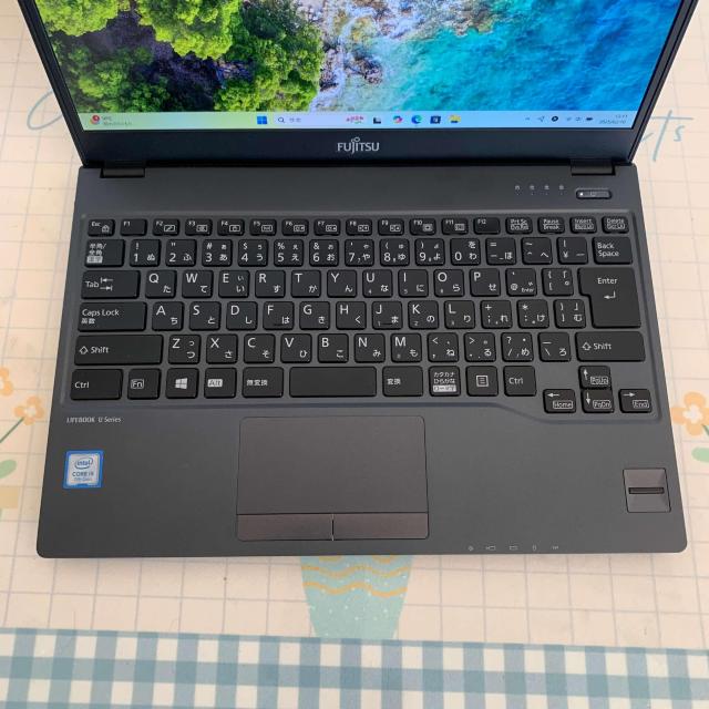 F03A【超軽量】富士通 フルHD/i5第7世代/12GB/SSD256G | PC本体/周辺
