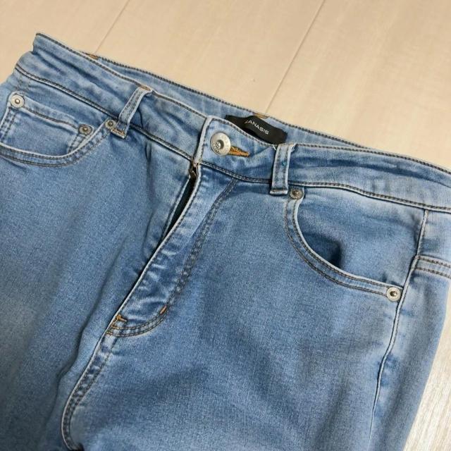 ◆JEANASIS/ジーナシス◆定番ストレッチスキニーデニム★ブルーM*シンプルコーデ♪ < ブランド  ◆JEANASIS/ジーナシス◆定番ストレッチスキニーデニム★ブルーM*シンプルコーデ♪ < ブランドの