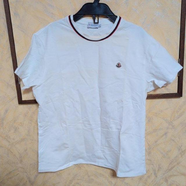 MONCLER ホワイト Tシャツ 正規品 < ブランド MONCLER ホワイト Tシャツ 正規品 < ブランドの