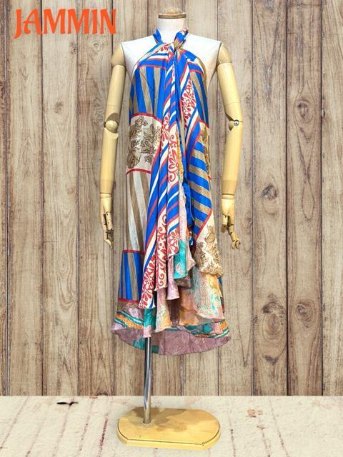 アジアン柄巻きスカート 巻きスカート エスニック アジアン ヒッピー 衣装 < 女性ファッション アジアン柄巻きスカート 巻きスカート エスニック アジアン ヒッピー 衣装 < 女性ファッションの