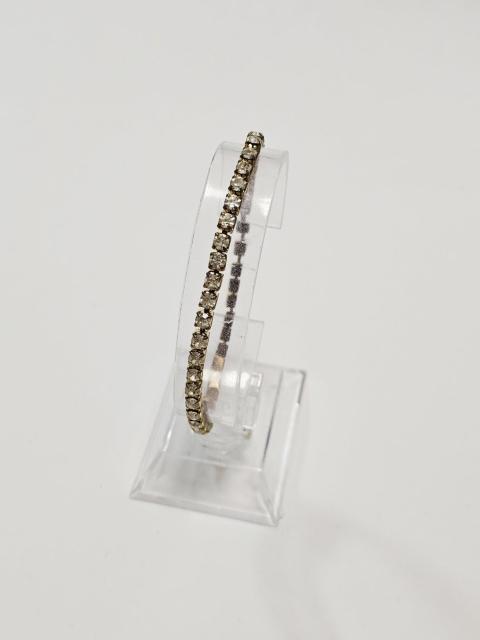 (231) ラインストーン クリア Gold ブレスレット < 女性アクセサリー/時計 (231) ラインストーン クリア Gold ブレスレット < 女性アクセサリー/時計の