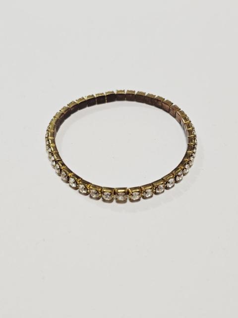 (231) ラインストーン クリア Gold ブレスレット < 女性アクセサリー/時計 (231) ラインストーン クリア Gold ブレスレット < 女性アクセサリー/時計の