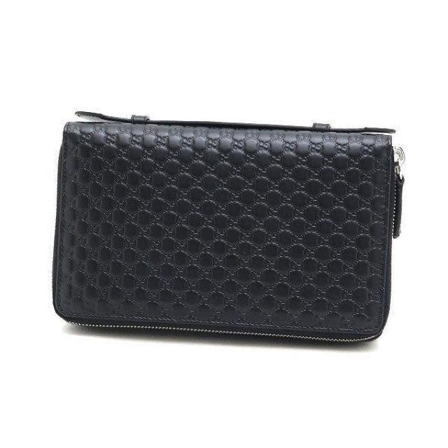 �� �{�� ���i �� GUCCI �}�C�N���O�b�`�V�} �g���x���P�[�X �����z ���U�[ �� �u���b�N �Z�J���h�o�b�O �� 449246 �� �u�����h�� 