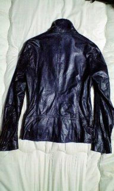 SHELLACシェラック 皺加工ゴートレザーシングルライダース44 < ブランド SHELLACシェラック 皺加工ゴートレザーシングルライダース44 < ブランドの