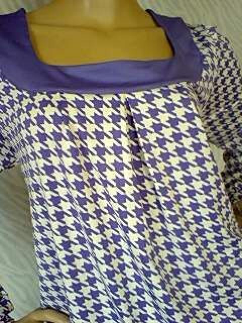 大人℃-ute(´エ`*)大きいサイズ†LL3L4L*千鳥格子柄ミニワンピ < 女性ファッション  大人℃-ute(´エ`*)大きいサイズ†LL3L4L*千鳥格子柄ミニワンピ < 女性ファッションの