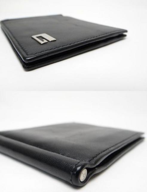 グッチ レザー Gマーク 二つ折りマネークリップ カードケース ブラック【送料無料】 < ブランド グッチ レザー Gマーク 二つ折りマネークリップ カードケース ブラック【送料無料】 < ブランドの