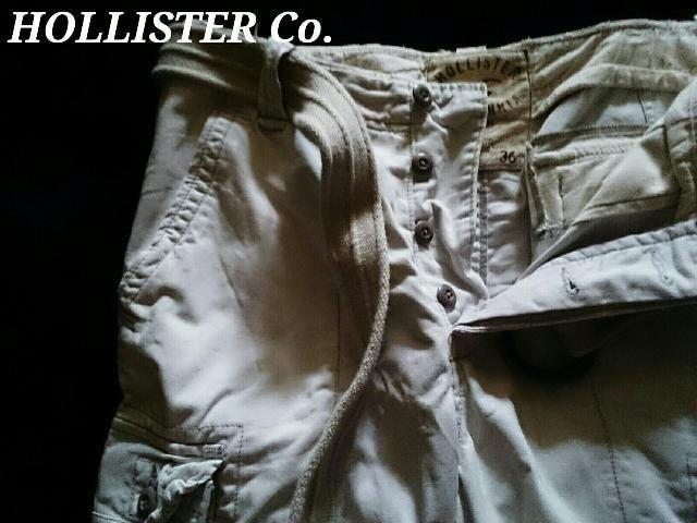 yHollisterzzX^[@Vintage Destroy xgt fXgCJ[Spc 36/Stone  uh 