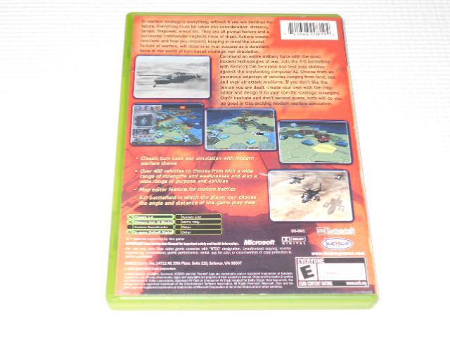 xbox★DAI SENRYAKU MODERN MILITARY TACTICS 海外版 < ゲーム本体/ソフト  xbox★DAI SENRYAKU MODERN MILITARY TACTICS 海外版 < ゲーム本体/ソフトの
