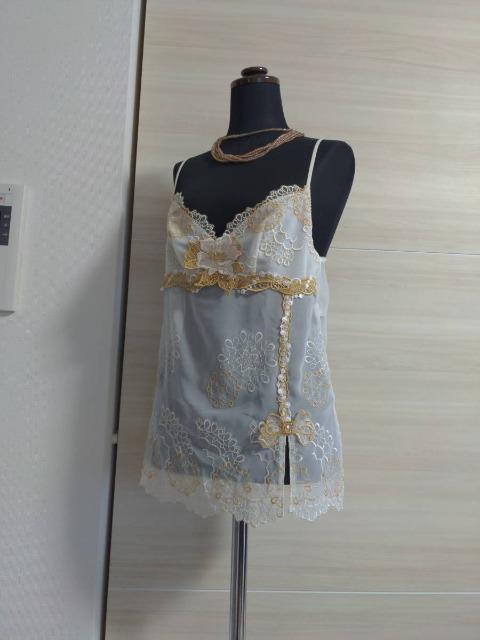 salute/サルート/プレステージ/14G/月姫/キャミソール/M/IV/アイボリー < 女性ファッション  salute/サルート/プレステージ/14G/月姫/キャミソール/M/IV/アイボリー < 女性ファッションの