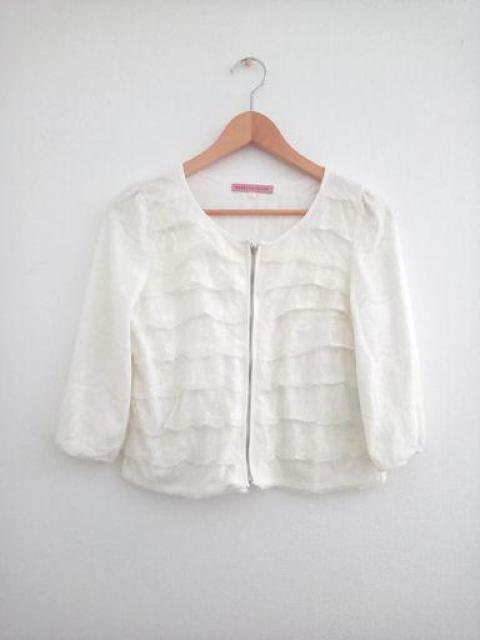 REBECCA TAYLOR���t���� ���[�X �e�B�A�[�h �W���P�b�g �T�C�Y2 