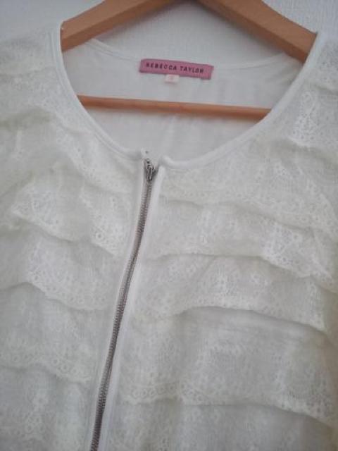 REBECCA TAYLOR���t���� ���[�X �e�B�A�[�h �W���P�b�g �T�C�Y2