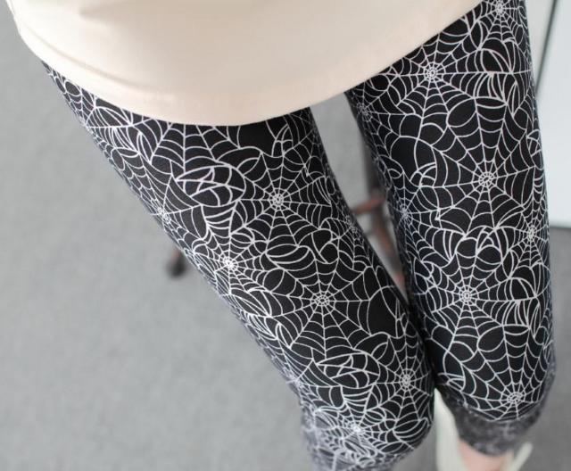 送料無料 レディース レギンス パンツ spider web 蜘蛛の巣風 レギパン レギンス < 女性ファッション  送料無料 レディース レギンス パンツ spider web 蜘蛛の巣風 レギパン レギンス < 女性ファッションの