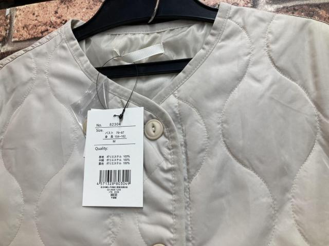 送料無料!軽くて暖かい!中綿キルトロングジャケット(画像から)1枚 < 女性ファッション  送料無料!軽くて暖かい!中綿キルトロングジャケット(画像から)1枚 < 女性ファッションの