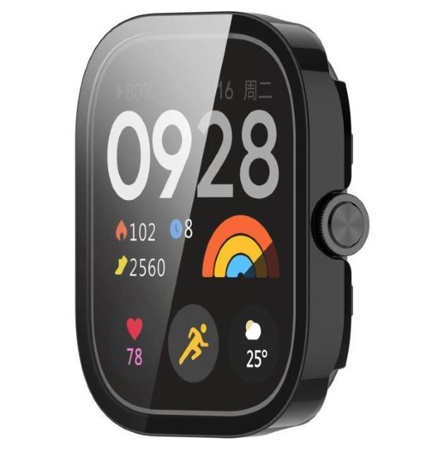 Xiaomi Redmi Watch 4 ガラス 保護 ケース ブラック 防水 カバー フィルム ケース < 家電/AV  Xiaomi Redmi Watch 4 ガラス 保護 ケース ブラック 防水 カバー フィルム ケース < 家電/AVの