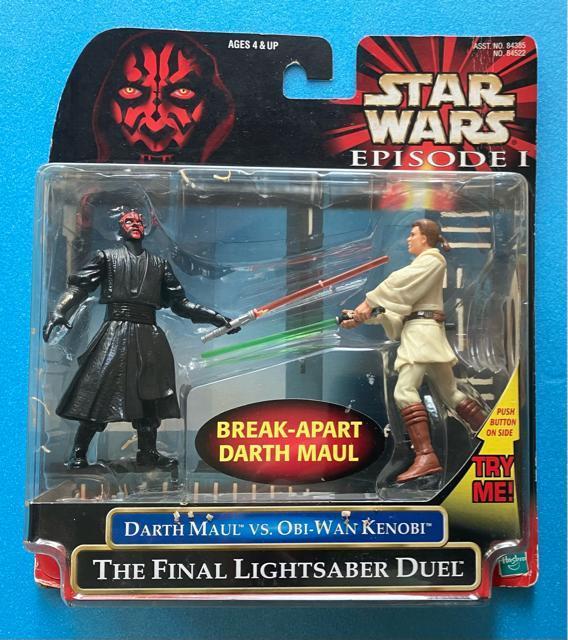 スターウォーズ 2パック フィギュア ダース・モール vs オビ=ワン・ケノービ ファイナル ライトセイバー デュエル 2体セット < アニメ/コミック/キャラクター スターウォーズ 2パック フィギュア ダース・モール vs オビ=ワン・ケノービ ファイナル ライトセイバー デュエル 2体セット < アニメ/コミック/キャラクターの