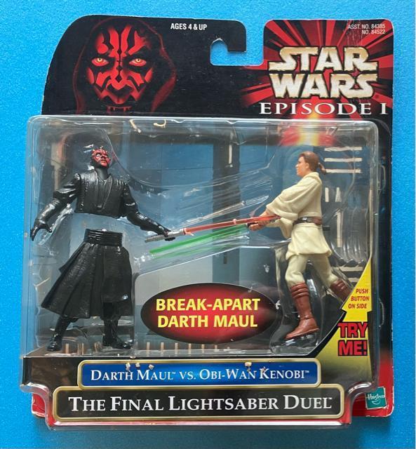 スターウォーズ 2パック フィギュア ダース・モール vs オビ=ワン・ケノービ ファイナル ライトセイバー デュエル 2体セット < アニメ/コミック/キャラクター スターウォーズ 2パック フィギュア ダース・モール vs オビ=ワン・ケノービ ファイナル ライトセイバー デュエル 2体セット < アニメ/コミック/キャラクターの