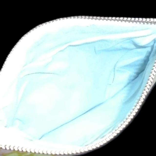 【21p幅】◆モノグラム柄パステルブルー◆ファスナーポーチ < 女性ファッション  【21p幅】◆モノグラム柄パステルブルー◆ファスナーポーチ < 女性ファッションの