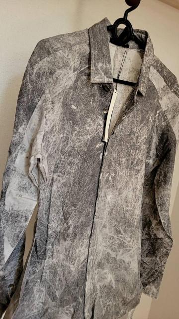 新品KMRiiケムリ Fly Front Powder Storm Shirt M/1 < ブランド 新品KMRiiケムリ Fly Front Powder Storm Shirt M/1 < ブランドの