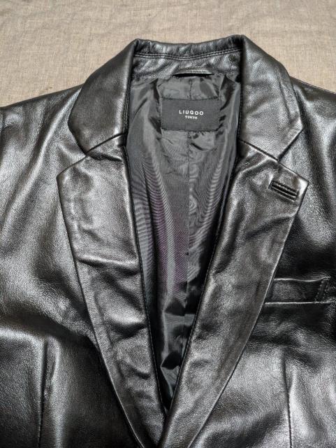 LIUGOO★リューグーレザーズ★ラムレザー★羊革★レザージャケット★サイズLL★ブラック★黒★極美品★送料無料★クーポン < 男性ファッション LIUGOO★リューグーレザーズ★ラムレザー★羊革★レザージャケット★サイズLL★ブラック★黒★極美品★送料無料★クーポン < 男性ファッションの