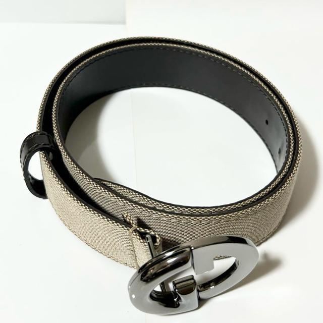 未使用 GUCCI グッチ ベルト ダブルG 106412・1766 キャンバス < ブランド  未使用 GUCCI グッチ ベルト ダブルG 106412・1766 キャンバス < ブランドの