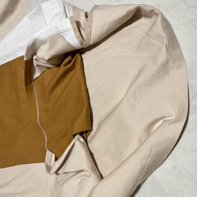 【COMME CA COMMUNE】 切り替え 7分袖 Tシャツ / M < ブランド 【COMME CA COMMUNE】 切り替え 7分袖 Tシャツ / M < ブランドの