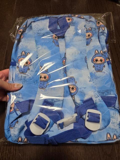 ラブブ 柄 リュック ブルー < キッズ/ベビー ラブブ 柄 リュック ブルー < キッズ/ベビーの