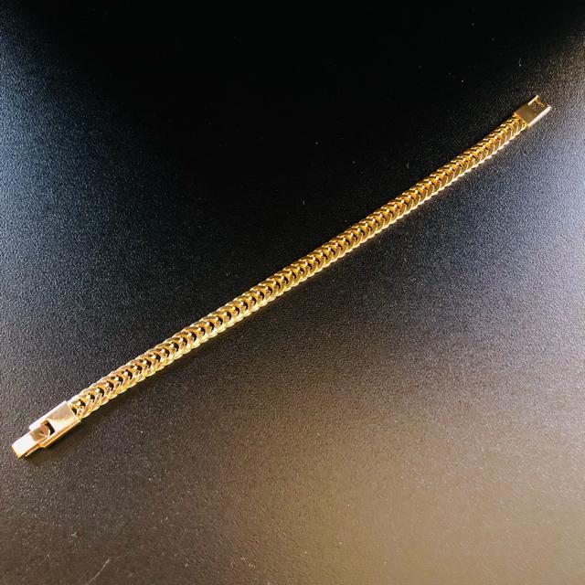 ゴールドカラー シルバーカラー ラインストーン 喜平 ブレスレット ブレス < 女性アクセサリー/時計 ゴールドカラー シルバーカラー ラインストーン 喜平 ブレスレット ブレス < 女性アクセサリー/時計の