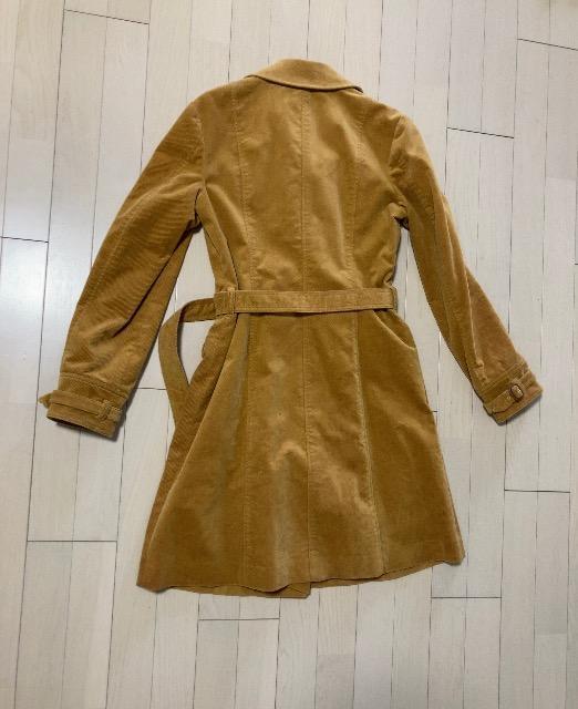 特価美品MK MICHEL KLEINMK ミッシェルクラントレンチコートコーデュロイイエローポケットたくさんベルト付き大活躍 < 女性ファッション 特価美品MK MICHEL KLEINMK ミッシェルクラントレンチコートコーデュロイイエローポケットたくさんベルト付き大活躍 < 女性ファッションの