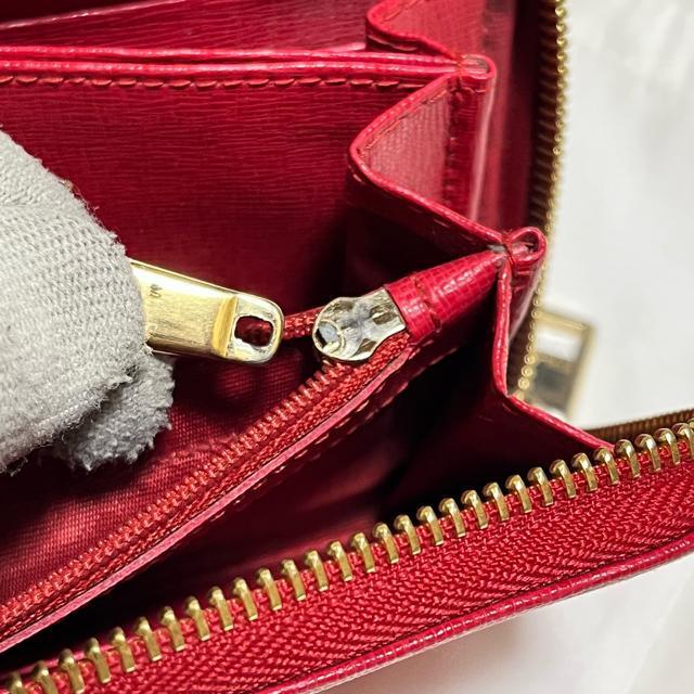 FURLA �t���� �o�r���� ���E���h�t�@�X�i�[ �����z ���U�[ ���r�[���b�h �� �u�����h�� 
