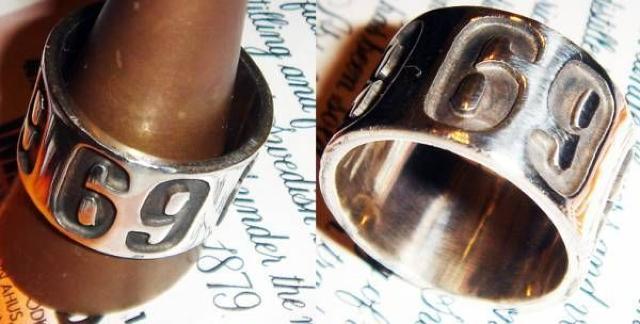 バリ シルバー Rock 69 ロック リング Silver925 < 男性アクセサリー/時計  バリ シルバー Rock 69 ロック リング Silver925  < 男性アクセサリー/時計の