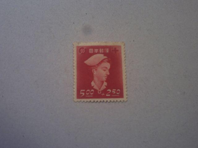 【未使用】1948年 赤十字・共同募金 看護婦 1枚 < ホビー  【未使用】1948年 赤十字・共同募金 看護婦 1枚  < ホビーの