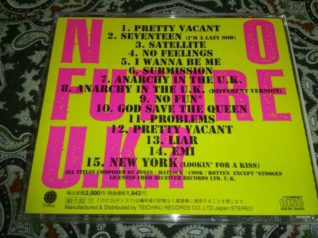 Sex pistols/No future UK? �� CD/DVD/�r�f�I�� 
