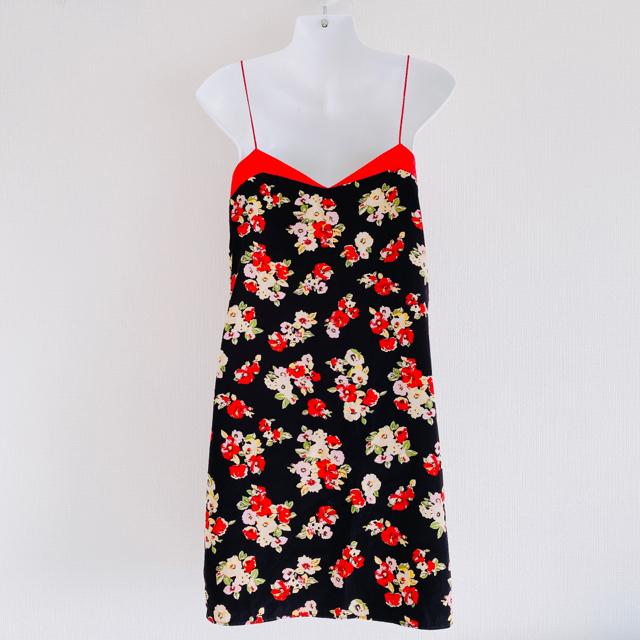 BannerBarrettバナーバレット黒赤花柄フラワーワンピースドレス < ブランド BannerBarrettバナーバレット黒赤花柄フラワーワンピースドレス < ブランドの